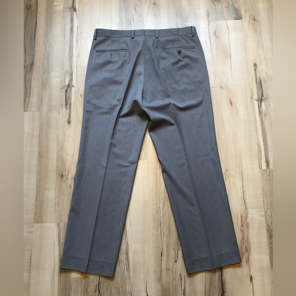 Lauren Ralph Lauren Men's Grey Slim Fit Twill Trousers Dress Pants - W34 x L30 - Picture 8 of 9